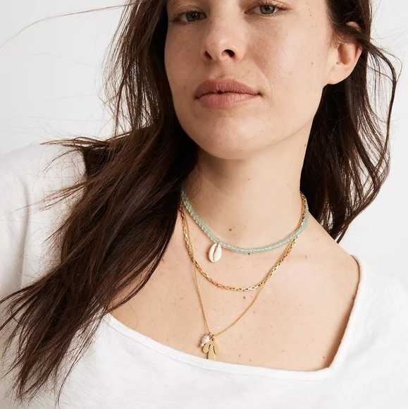 Madewell Marineleaf Necklace Set - Picture 2 of 8
